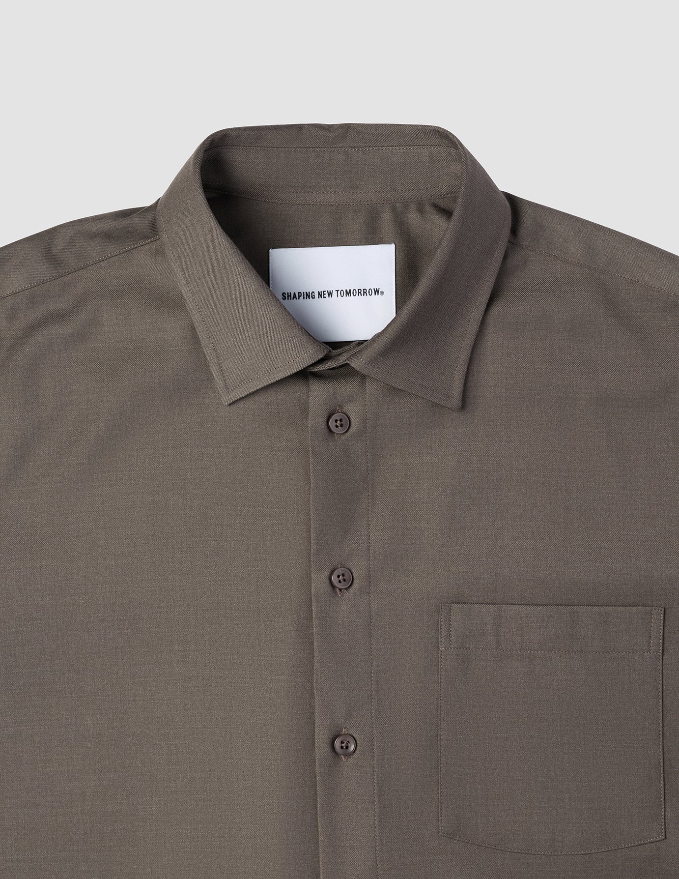 Siena Shirt Dark Chestnut Melange